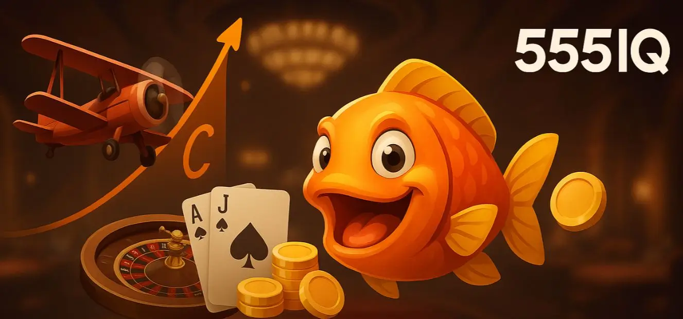 555IQ Crash Games And Fishing Games